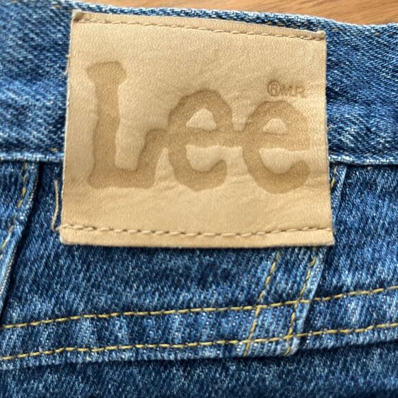Vintage Lee Jeans Relaxed Tapered Size 18 Short Petite - Picture 2 of 12